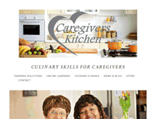 Tablet Screenshot of caregiverskitchen.net